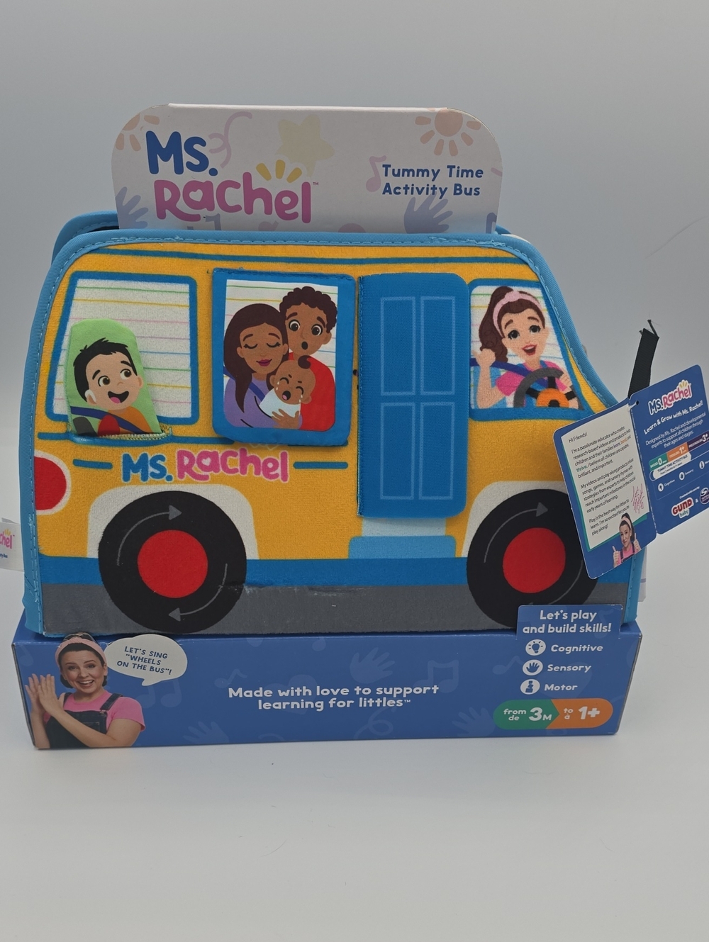 Ms Rachel Tummy Time Activity Bus